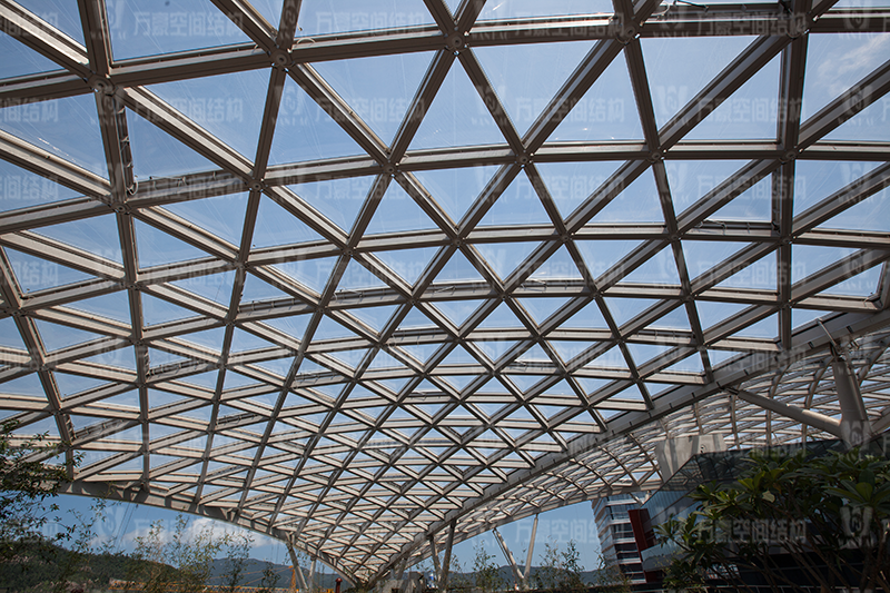 ETFE膜结构优质结构奖|横琴中拉经贸园区ETFE天幕膜结构项目