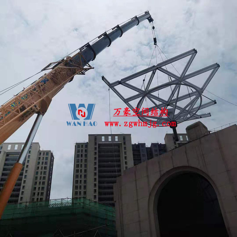 台州大板桥ETFE气枕天幕工程