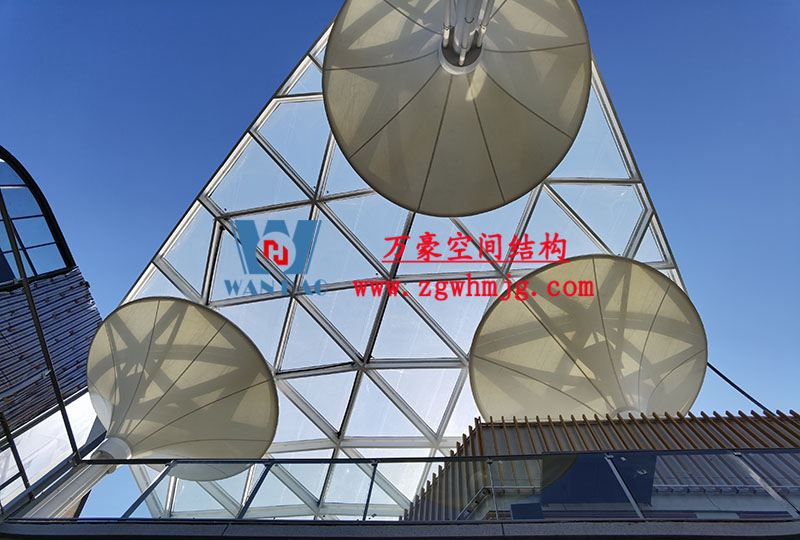 台州大板桥ETFE气枕天幕工程