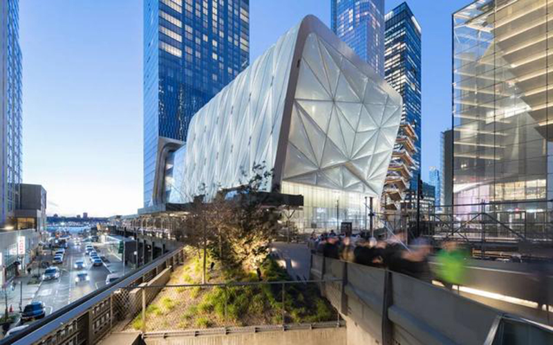 可移动ETFE膜结构——纽约The Shed艺术中心