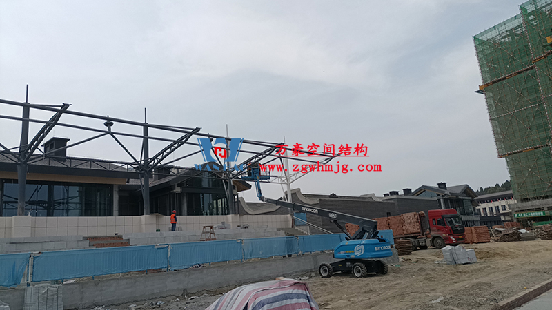四川职业技术学院锂电科技学院建设项目看台膜结构工程