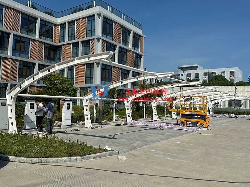 中国民用航空宁波控住交通管理站车棚建造项目