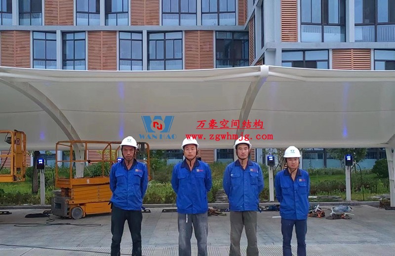 中国民用航空宁波控住交通管理站车棚建造项目