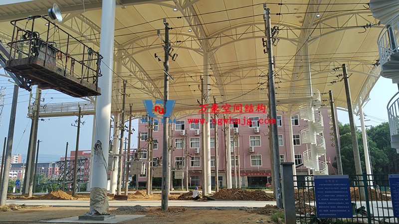 国网江西省电力有限公司培训中心实训基地改造膜结构工程