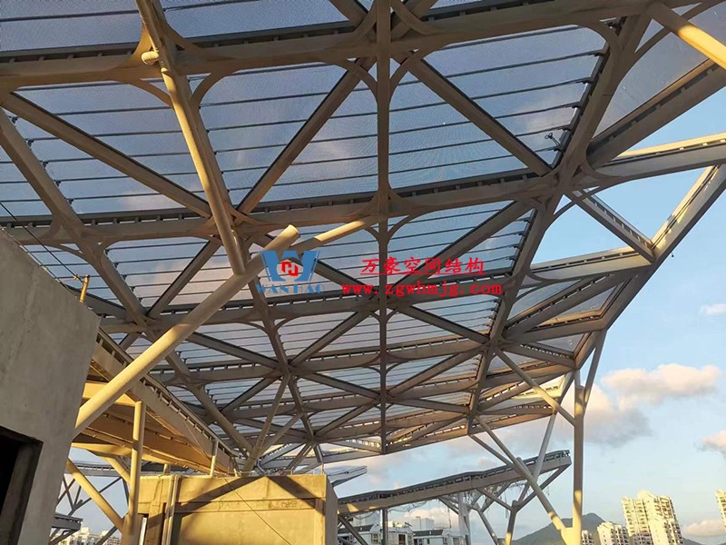 中交海南总部基地项目A地块三标段ETFE膜结构项目