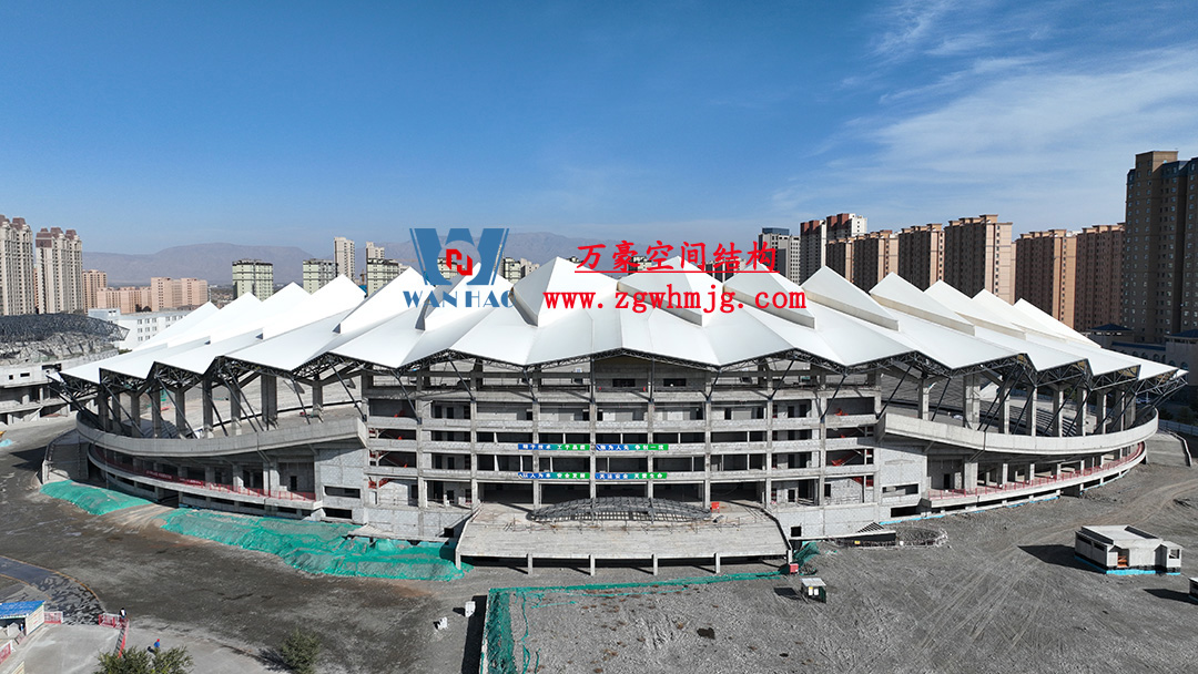 张掖奥体中心建设项目（EPC）总承包体育场PTFE膜结构专业分包工程