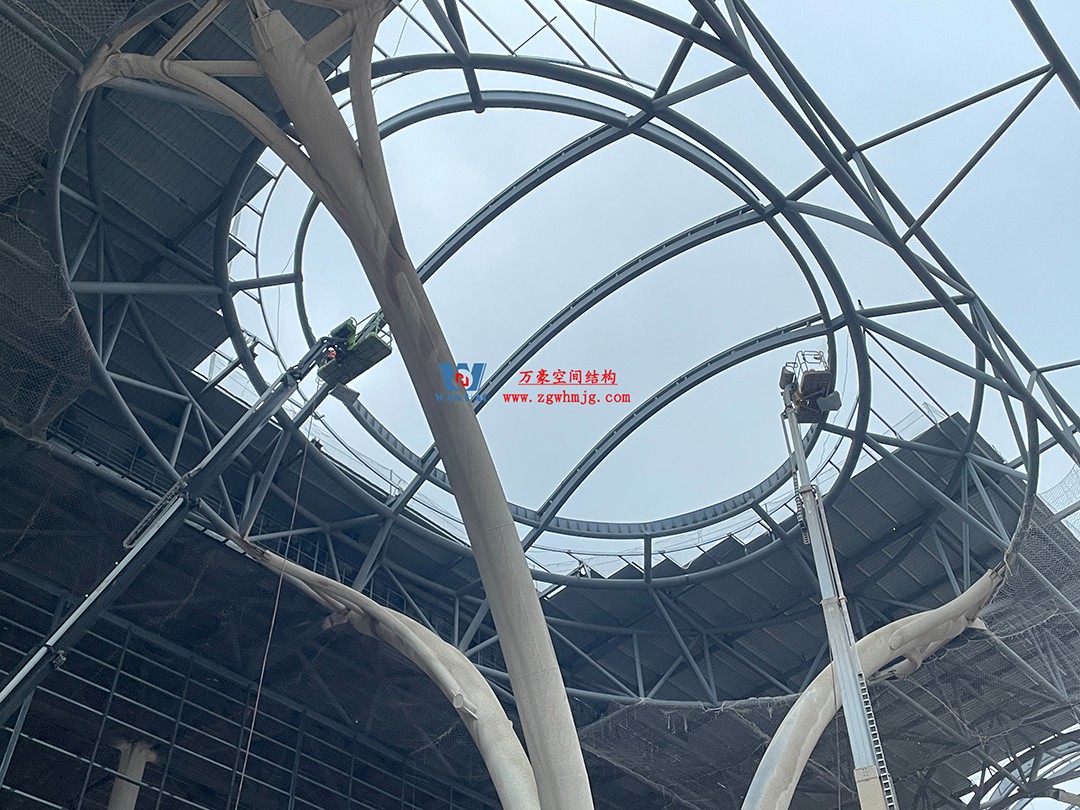 重庆东站膜结构屋面工程