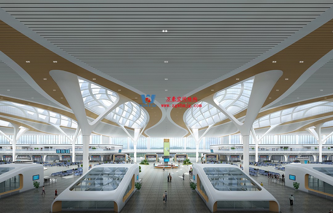 重庆东站ETFE膜结构屋面工程