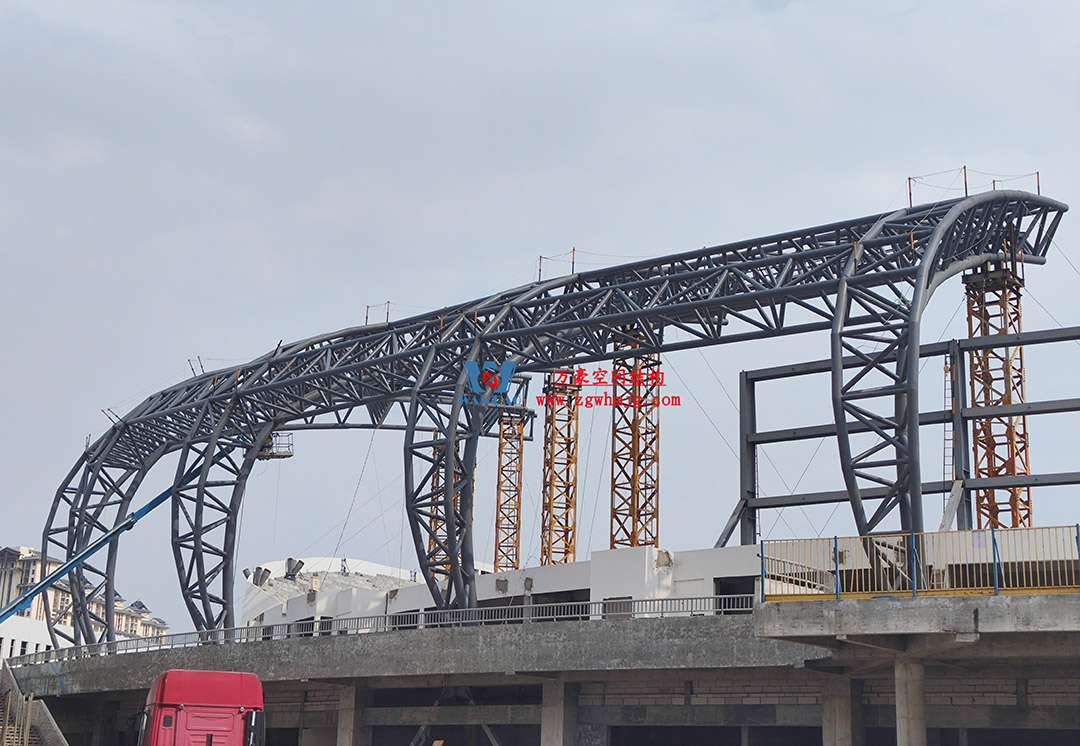 瑞丽国际文体中心建设项目体育场屋面膜结构工程