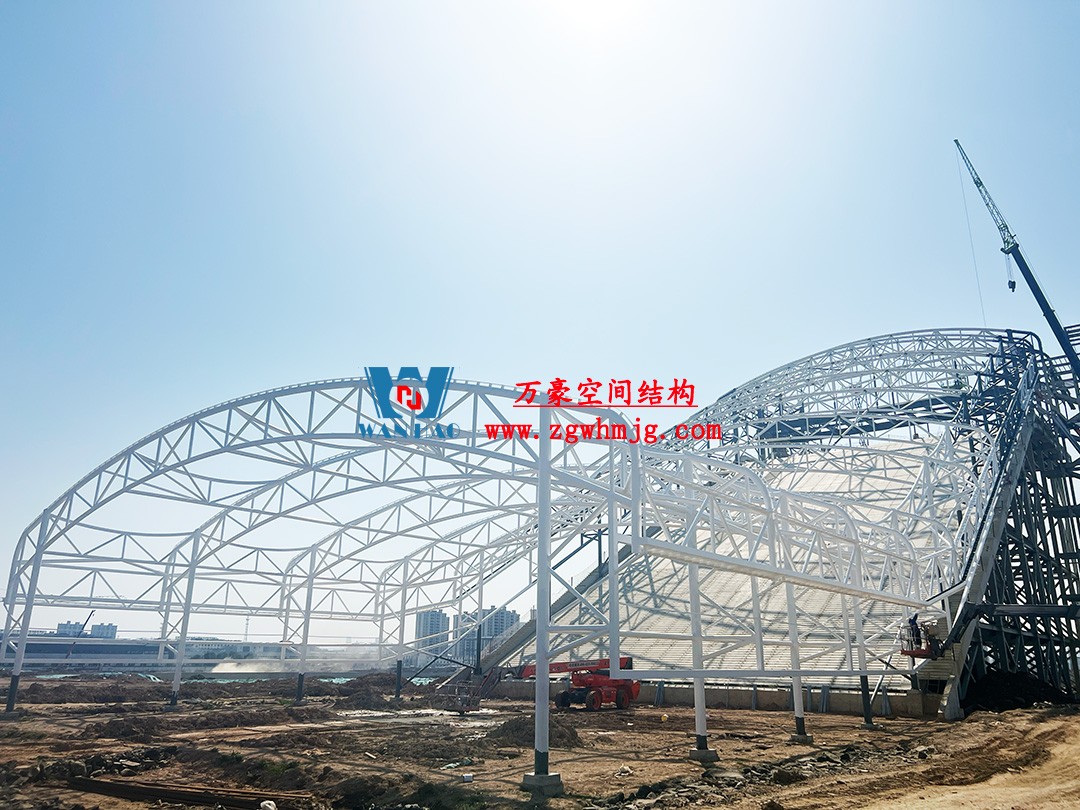 比亚迪绍兴嵊州赛车场干拔沙坡观景平台钢膜结构