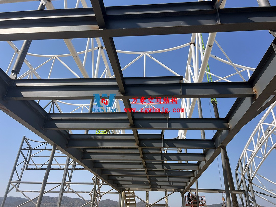 比亚迪绍兴嵊州赛车场干拔沙坡观景平台钢膜结构