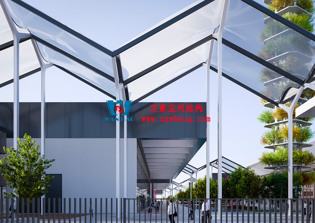 塞尔维亚会展中心ETFE膜结构
