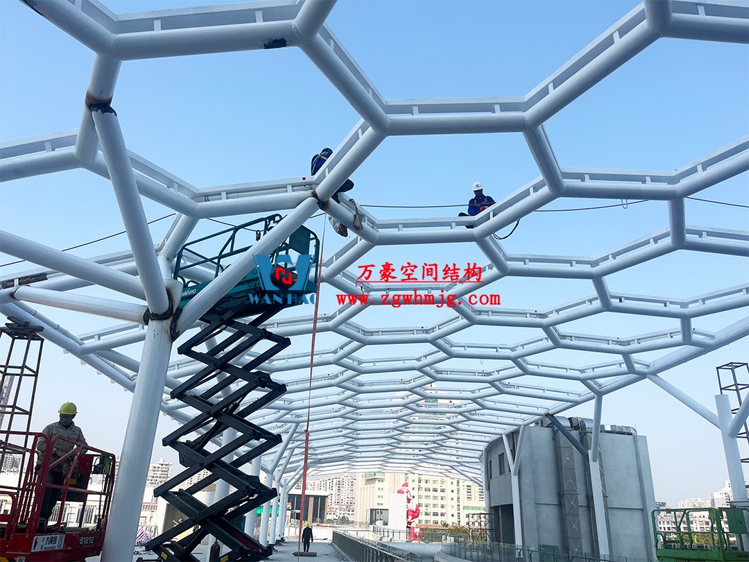 广州茂名总汇天街商业街钢结构工程