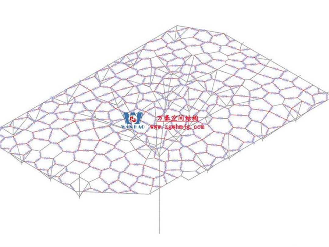安吉县昌硕小区地块房产开发项目钢结构天幕