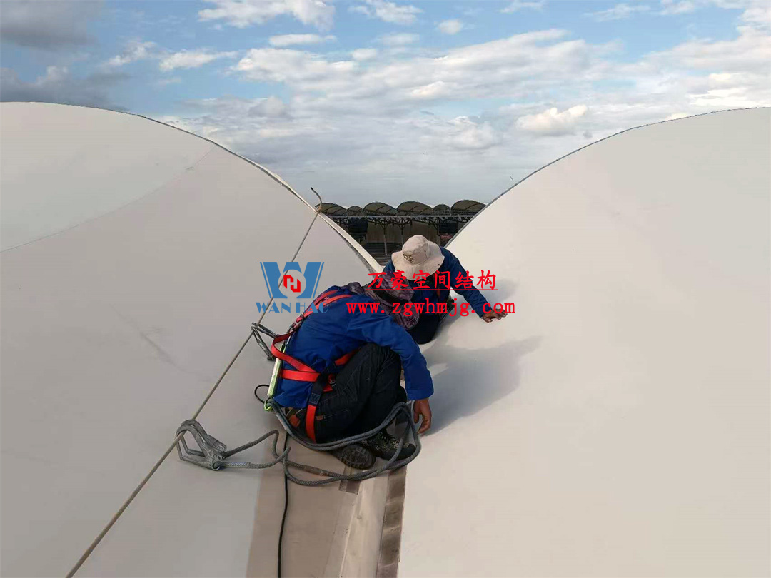 非洲杯肯尼亚体育场PTFE钢膜结构屋面项目
