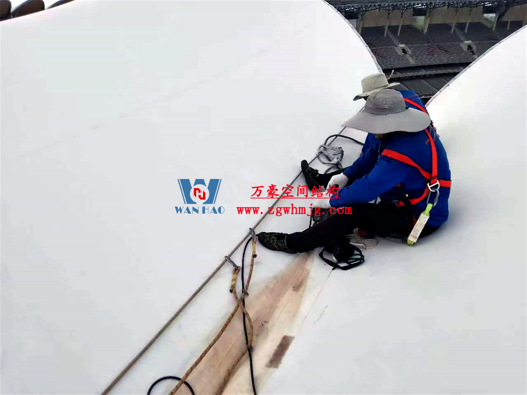 非洲杯肯尼亚体育场PTFE钢膜结构屋面