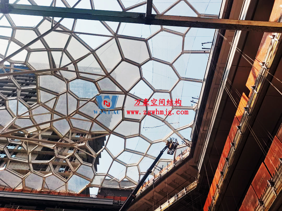 安吉县昌硕小区地块房产开发项目ETFE天幕