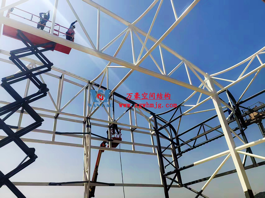 比亚迪绍兴嵊州赛车场干拔沙坡观景平台PTFE钢膜结构 比亚迪绍兴嵊州赛车场干拔沙坡观景平台PTFE钢膜结构