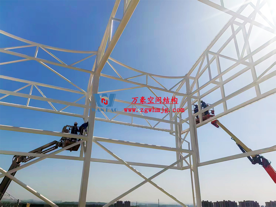 比亚迪绍兴嵊州赛车场干拔沙坡观景平台PTFE膜结构