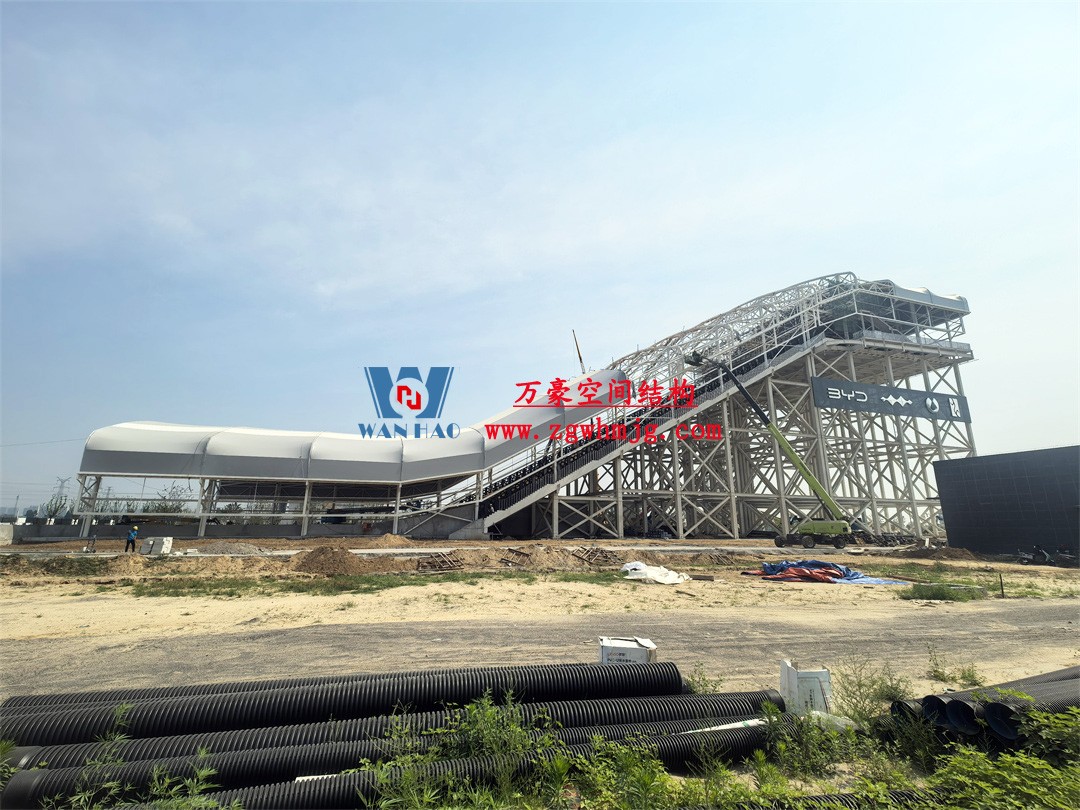郑州比亚迪沙坡PTFE膜结构工程