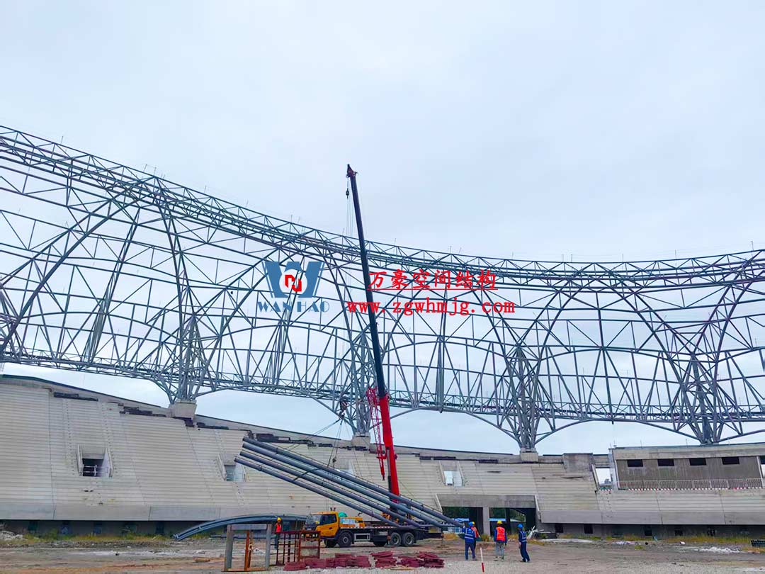 山东蓬莱体育场PTFE膜结构项目