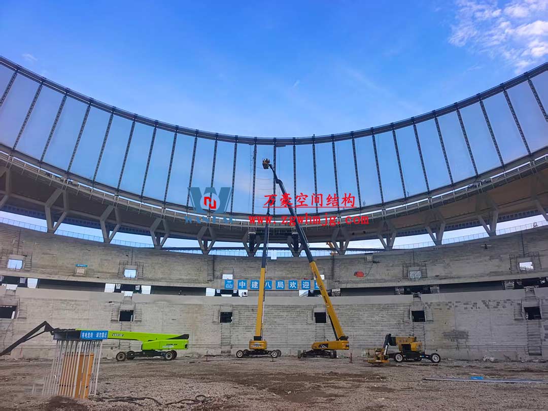 无锡奥林匹克体育产业中心ETFE膜结构项目 无锡奥林匹克体育产业中心ETFE膜结构项目