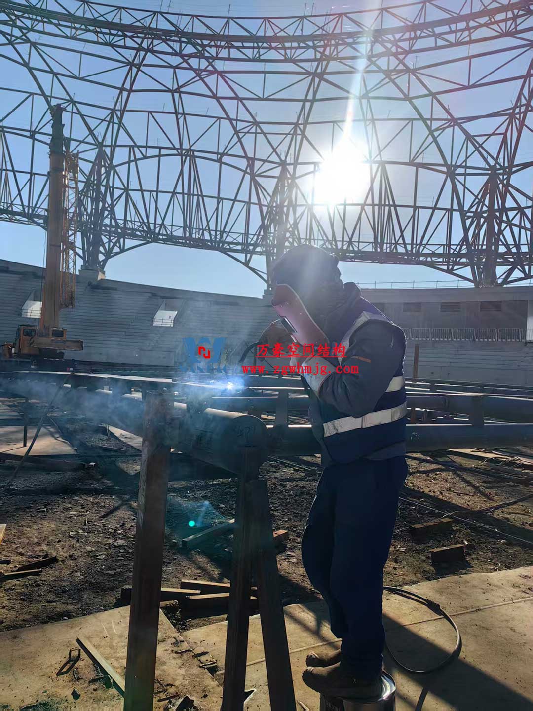 山东蓬莱体育场PTFE膜结构项目