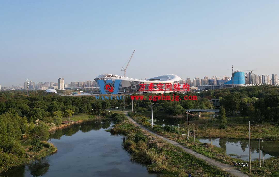 无锡奥林匹克体育产业中心ETFE膜结构项目 无锡奥林匹克体育产业中心ETFE膜结构项目