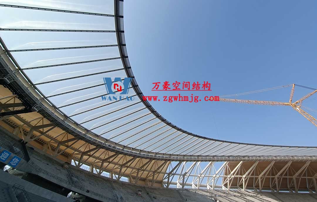 无锡奥林匹克体育产业中心ETFE膜结构项目 无锡奥林匹克体育产业中心ETFE膜结构项目