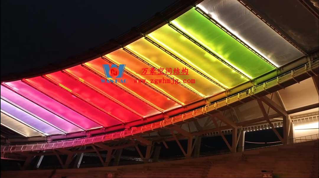 无锡奥林匹克体育产业中心ETFE膜结构项目 无锡奥林匹克体育产业中心ETFE膜结构项目