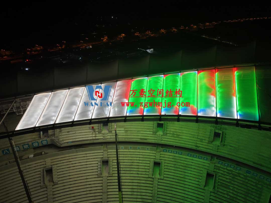 无锡奥林匹克体育产业中心ETFE膜结构项目 无锡奥林匹克体育产业中心ETFE膜结构项目