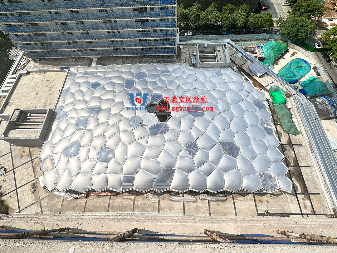 安吉县昌硕小区地块房产开发项目ETFE天幕