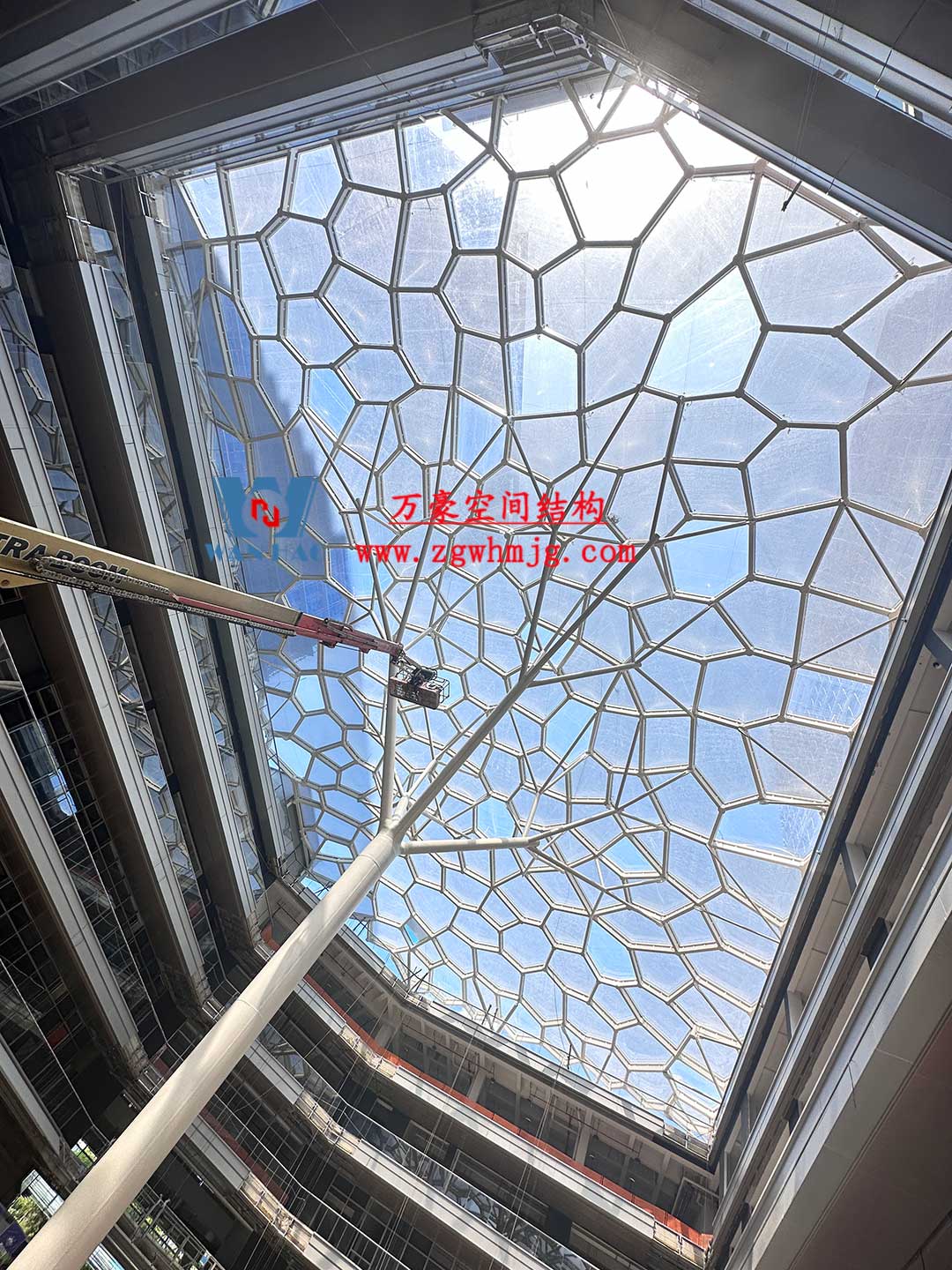 安吉县昌硕小区地块房产开发项目ETFE天幕