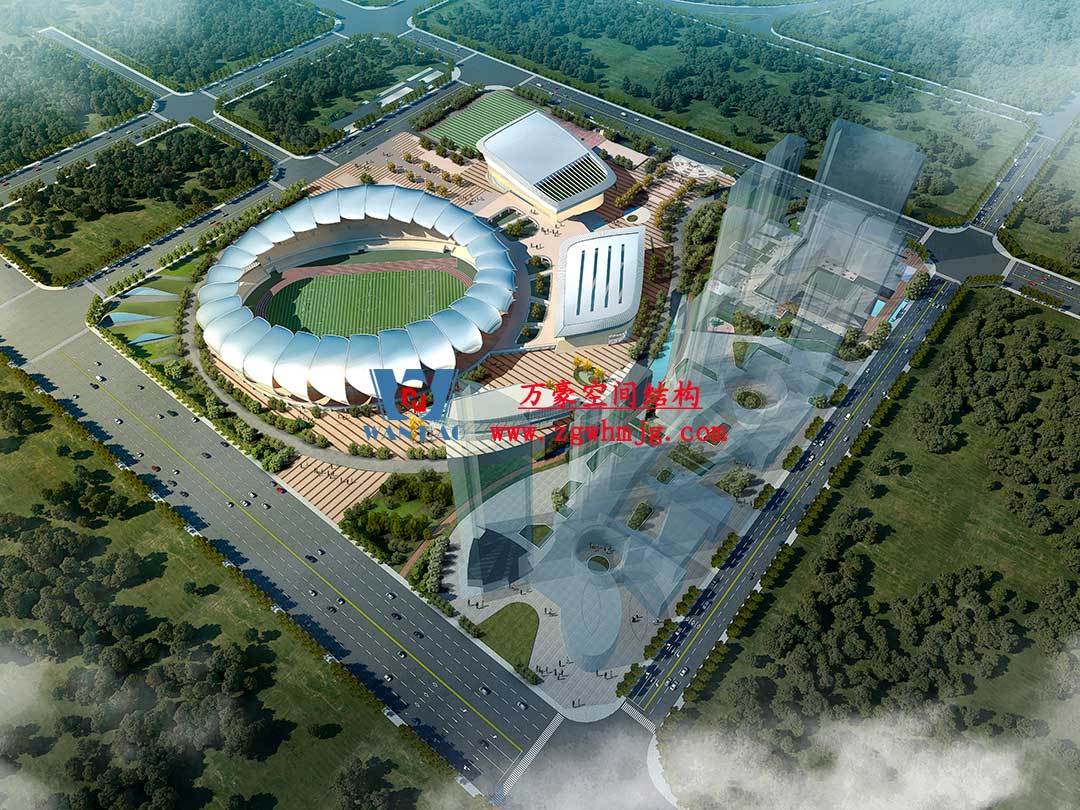 瑞丽国际文体中心建设项目体育场钢结构工程