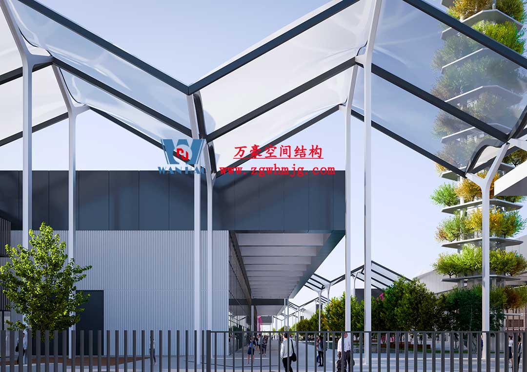 塞尔维亚国家展览馆钢结构工程 塞尔维亚国家展览馆钢结构工程