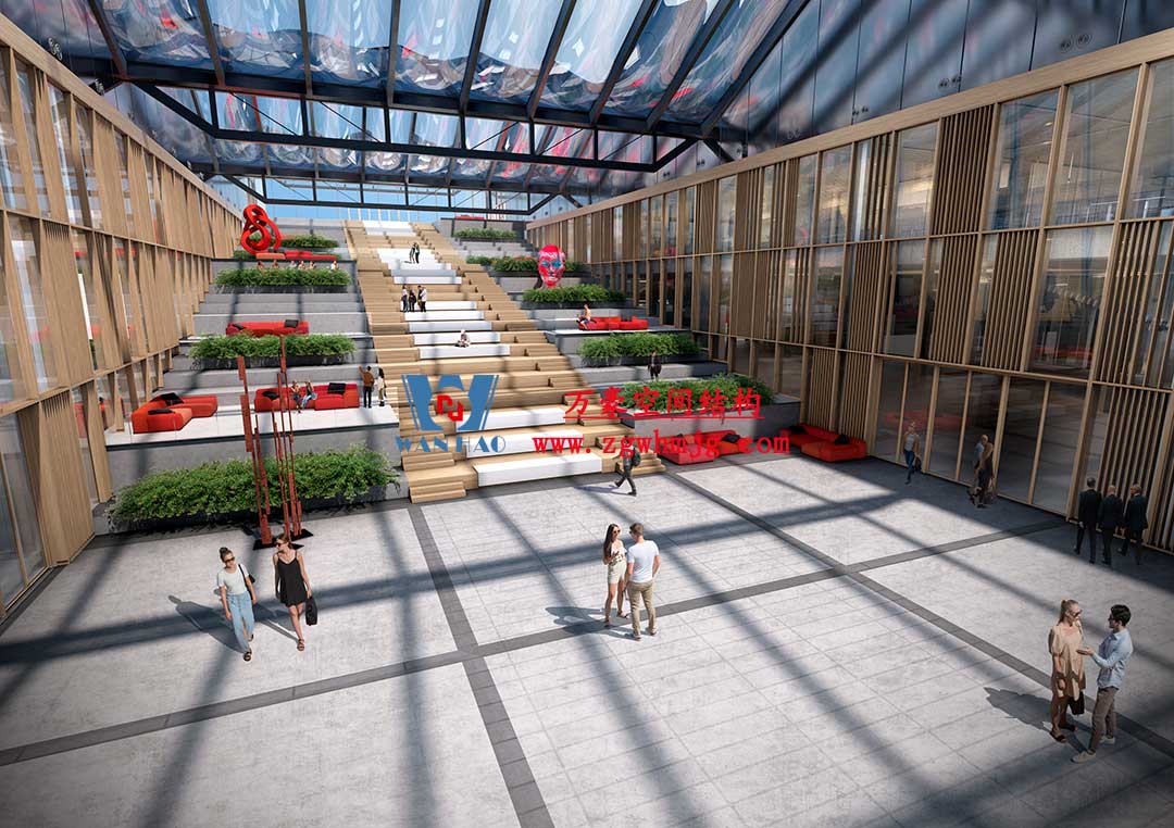 塞尔维亚国家展览馆钢结构工程 塞尔维亚国家展览馆钢结构工程