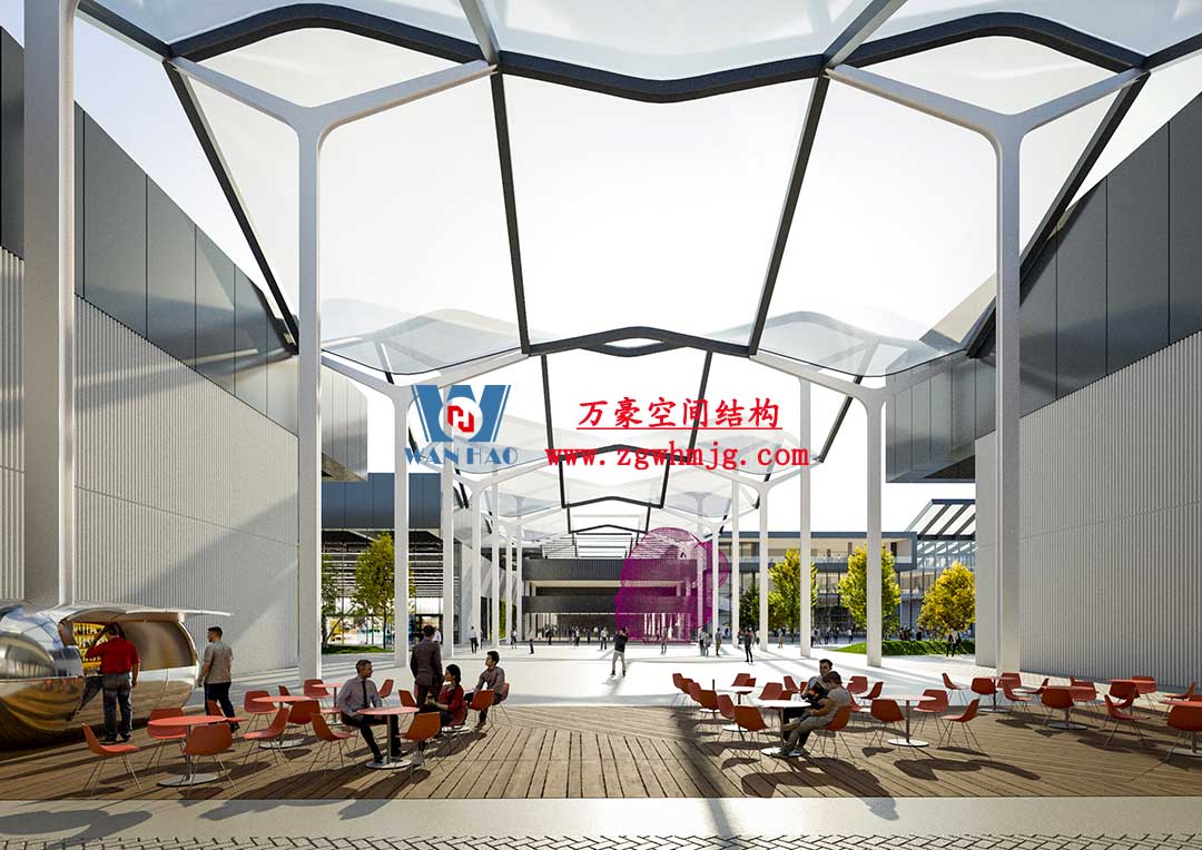 塞尔维亚国家展览馆钢结构工程 塞尔维亚国家展览馆钢结构工程