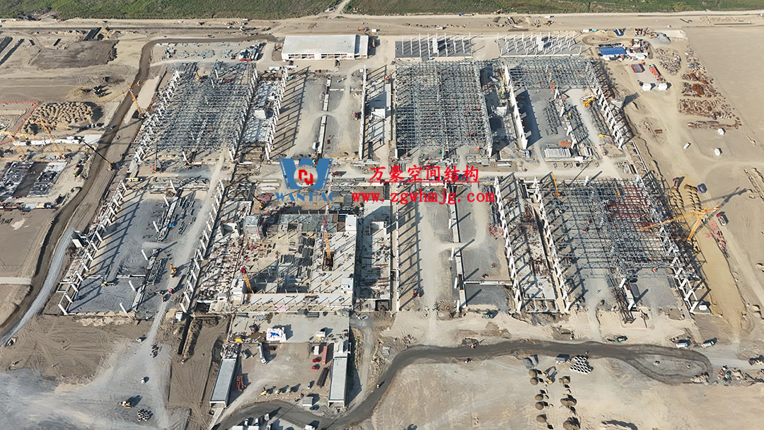 塞尔维亚国家展览馆钢结构工程 塞尔维亚国家展览馆钢结构工程