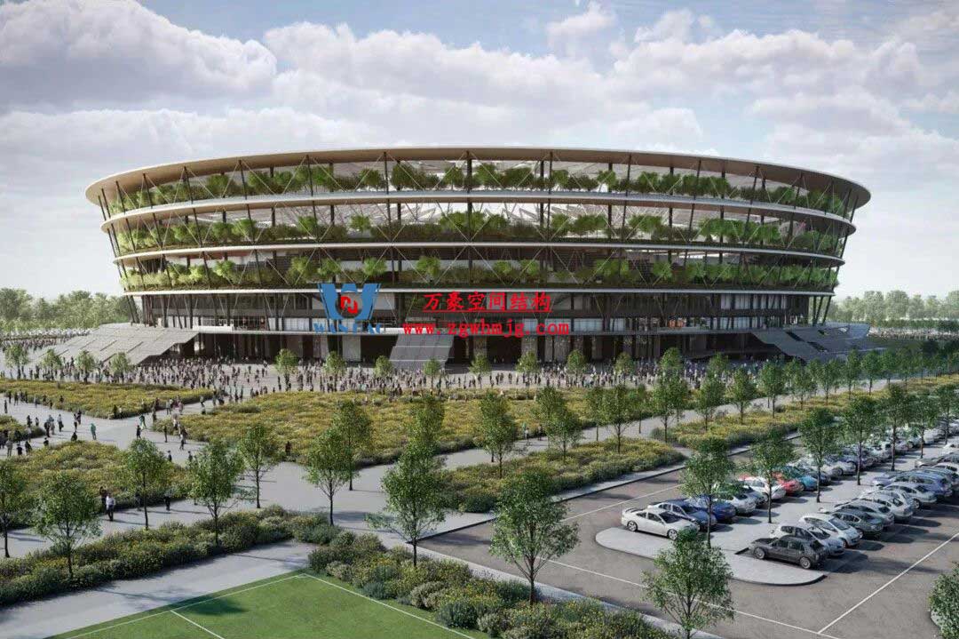 塞尔维亚国家足球场PTFE膜结构项目 塞尔维亚国家足球场PTFE膜结构项目