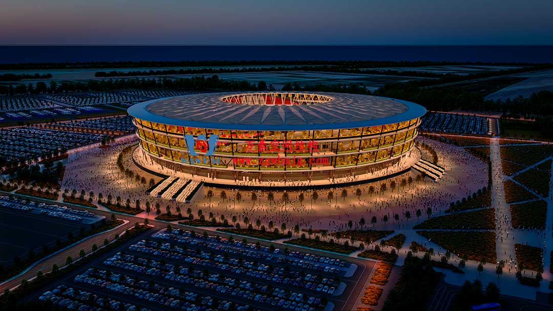 塞尔维亚国家足球场PTFE膜结构项目 塞尔维亚国家足球场PTFE膜结构项目