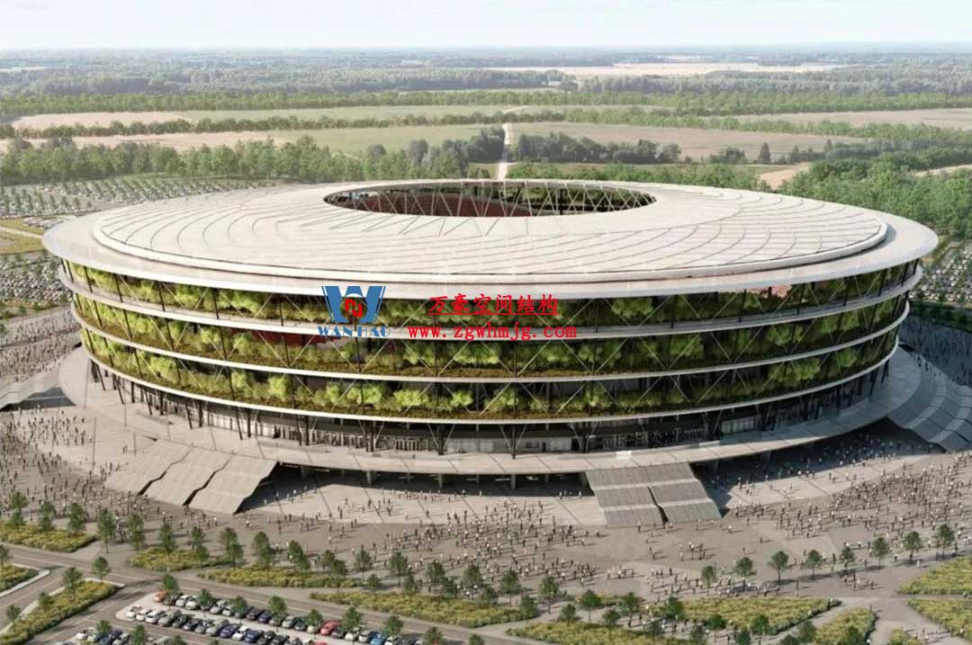 塞尔维亚国家足球场PTFE膜结构项目 塞尔维亚国家足球场PTFE膜结构项目
