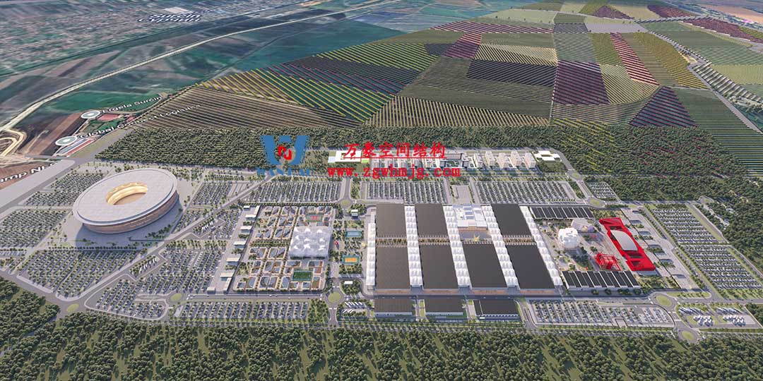 塞尔维亚国家足球场PTFE膜结构项目 塞尔维亚国家足球场PTFE膜结构项目