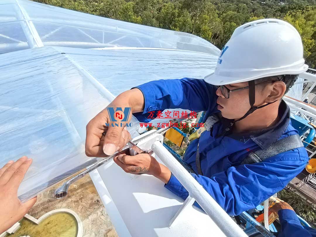 澳大利亚希望岛网球中心PTFE膜屋面工程