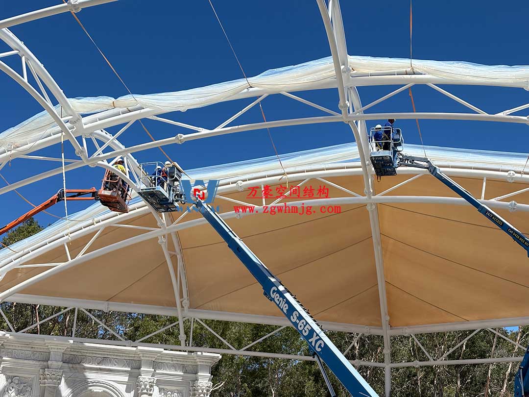 澳大利亚希望岛网球中心PTFE膜屋面工程