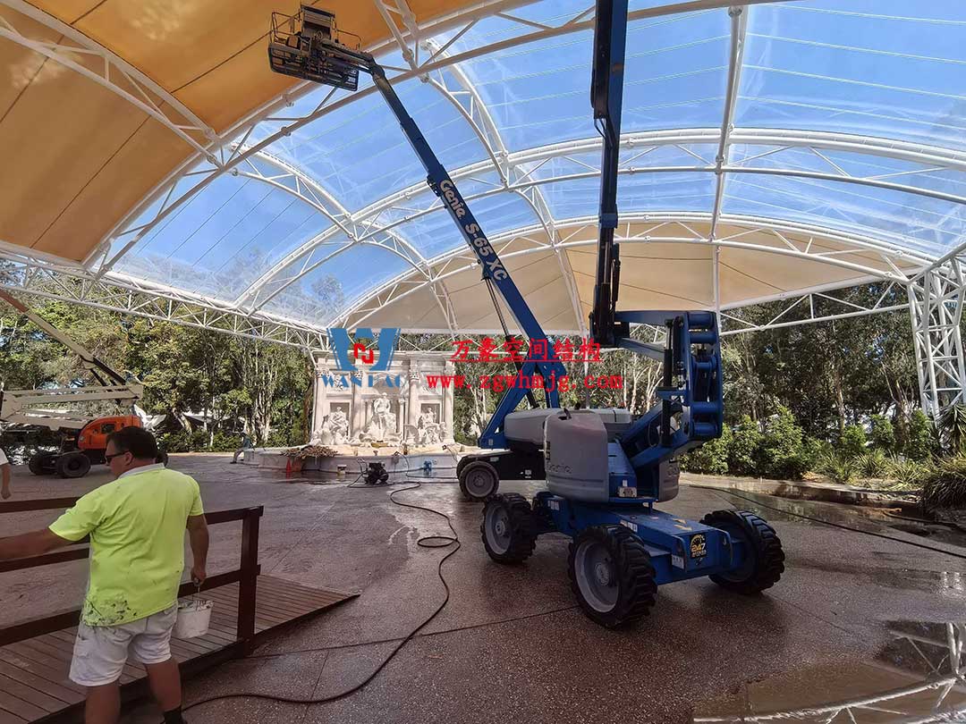 澳大利亚希望岛网球中心PTFE膜屋面工程