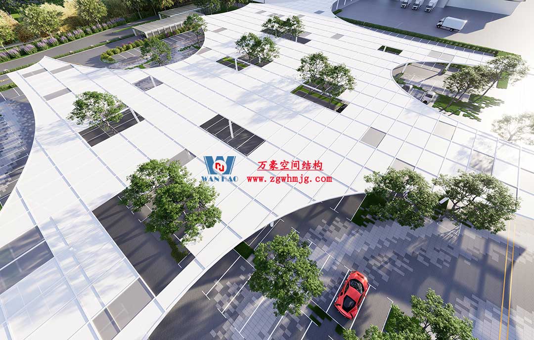 绿色心海·智慧产融农商汇项目ETFE气枕天幕工程