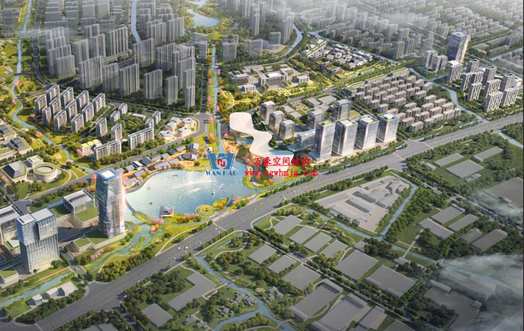 日知湖公园PTFE膜结构项目