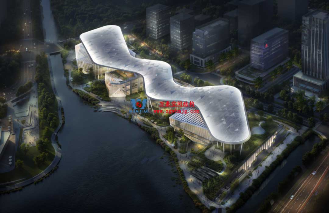 日知湖公园PTFE膜结构项目