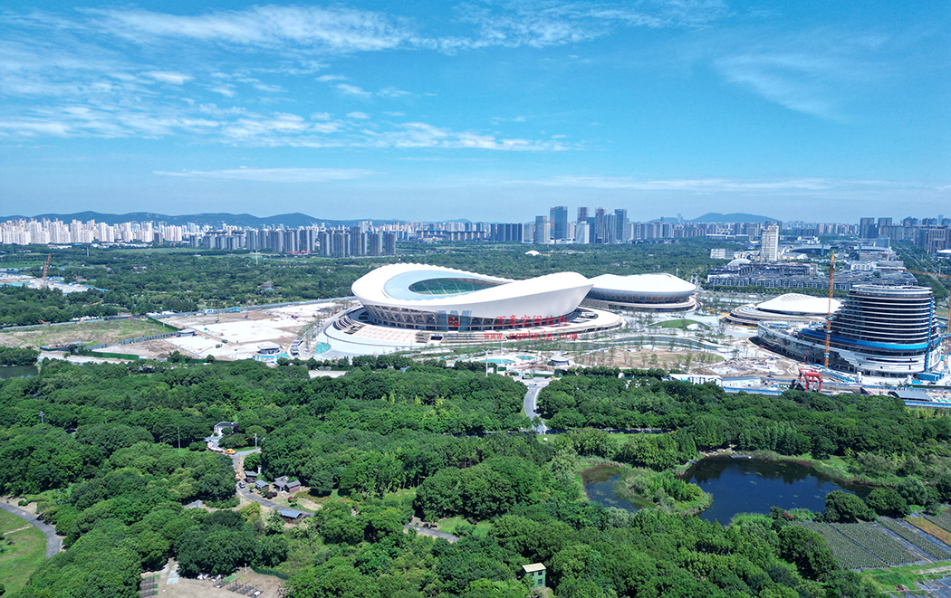 重磅！无锡奥体正式试运营！太湖之畔“白鹭地标”全面绽放