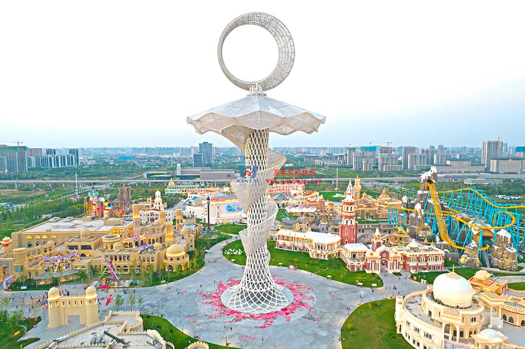 项目回顾｜丝路长安，一塔倾心：解锁西安爱之塔的建筑浪漫之美